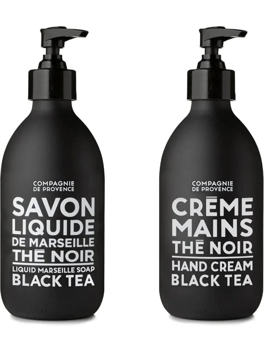 Luxurious Liquid Soap & Hand Cream Duo - Black Tea Scent, Moisturizing